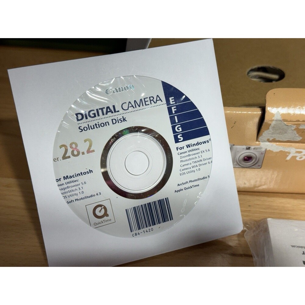 🔥Canon PowerShot A540 6MP Digital Camera 4x Zoom w/ Box SD Card Tested Working - Picture 9 of 16